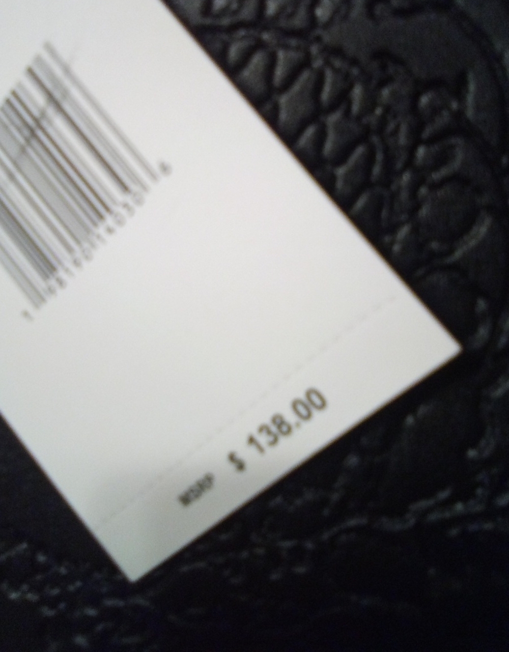 Black Betsey Johnson Skull Satchel/Tote - Picture 2 of 7